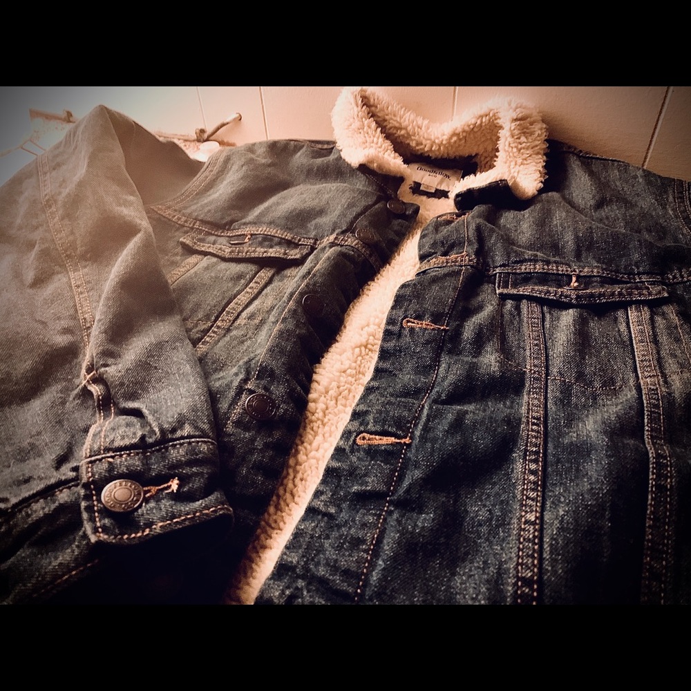 Denim Faux Fur lined Jacket